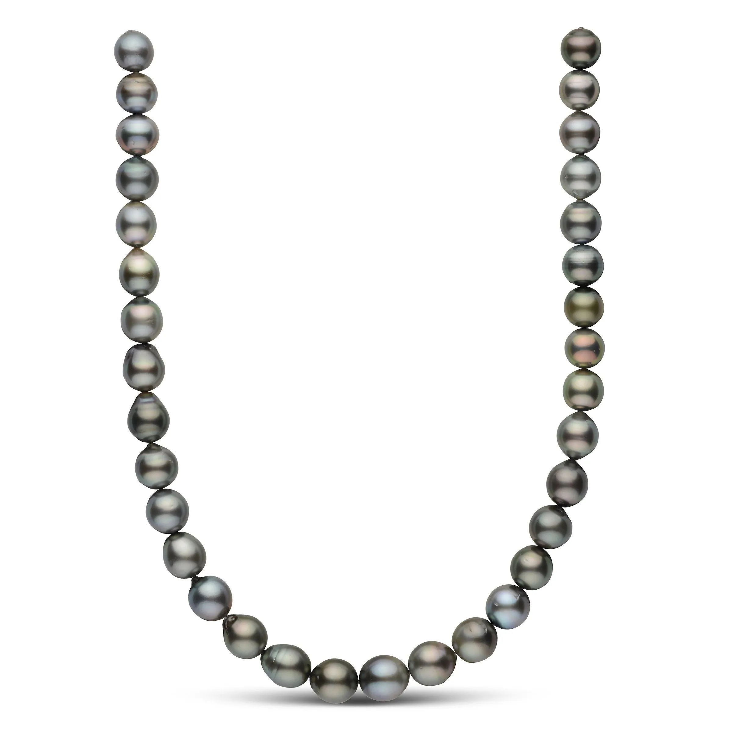 10.9-12.3 mm AA /AAA Tahitian Drop Pearl Necklace