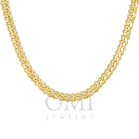 14K GOLD 8MM CUBAN LINK CHAIN