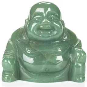 Aventurine Budha 2.5 Gemstone Carving