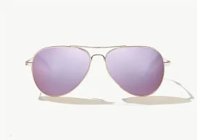 Bajio Soldado Polarized Sunglasses in Rose Gold