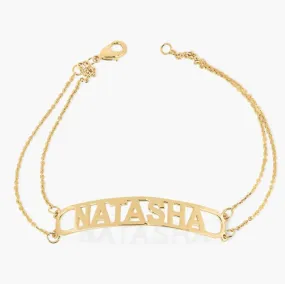 Bar Nameplate Bracelet