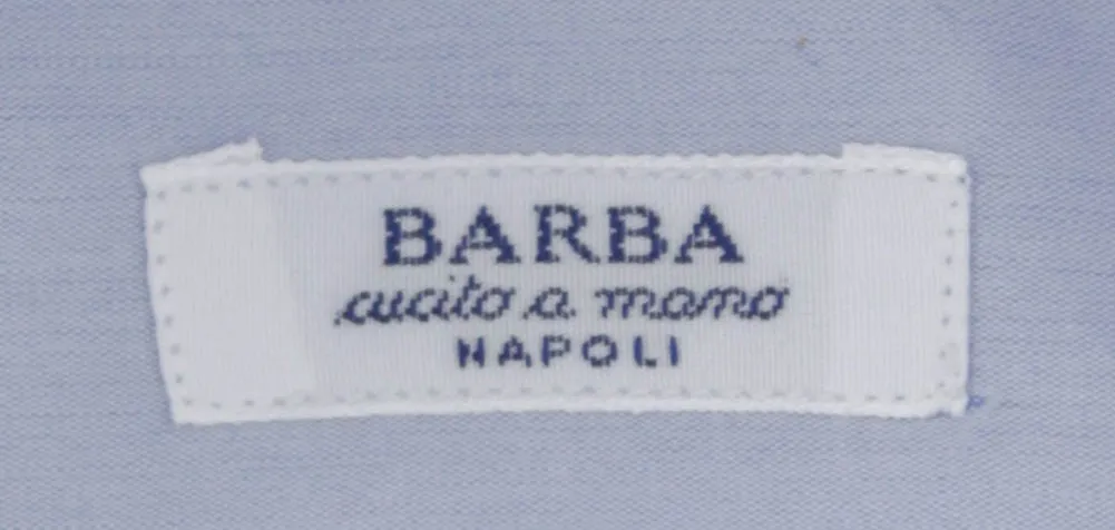 Barba Napoli Light Blue Shirt - Slim