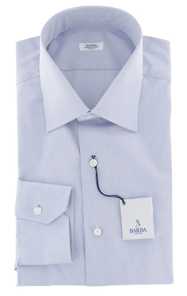 Barba Napoli Light Blue Shirt - Slim