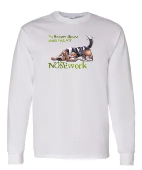 Basset Hound - Nosework - Long Sleeve T-Shirt