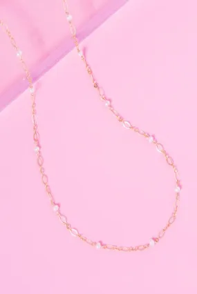 Beaded 14K Gold Filled Fancy Chain