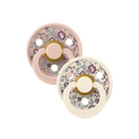 BIBS Dummies - Liberty 2 Pk Eloise/Blush