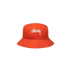 Big Stock Bucket Hat (blood orange)