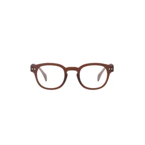 #C Reading Glasses (Mahogany)