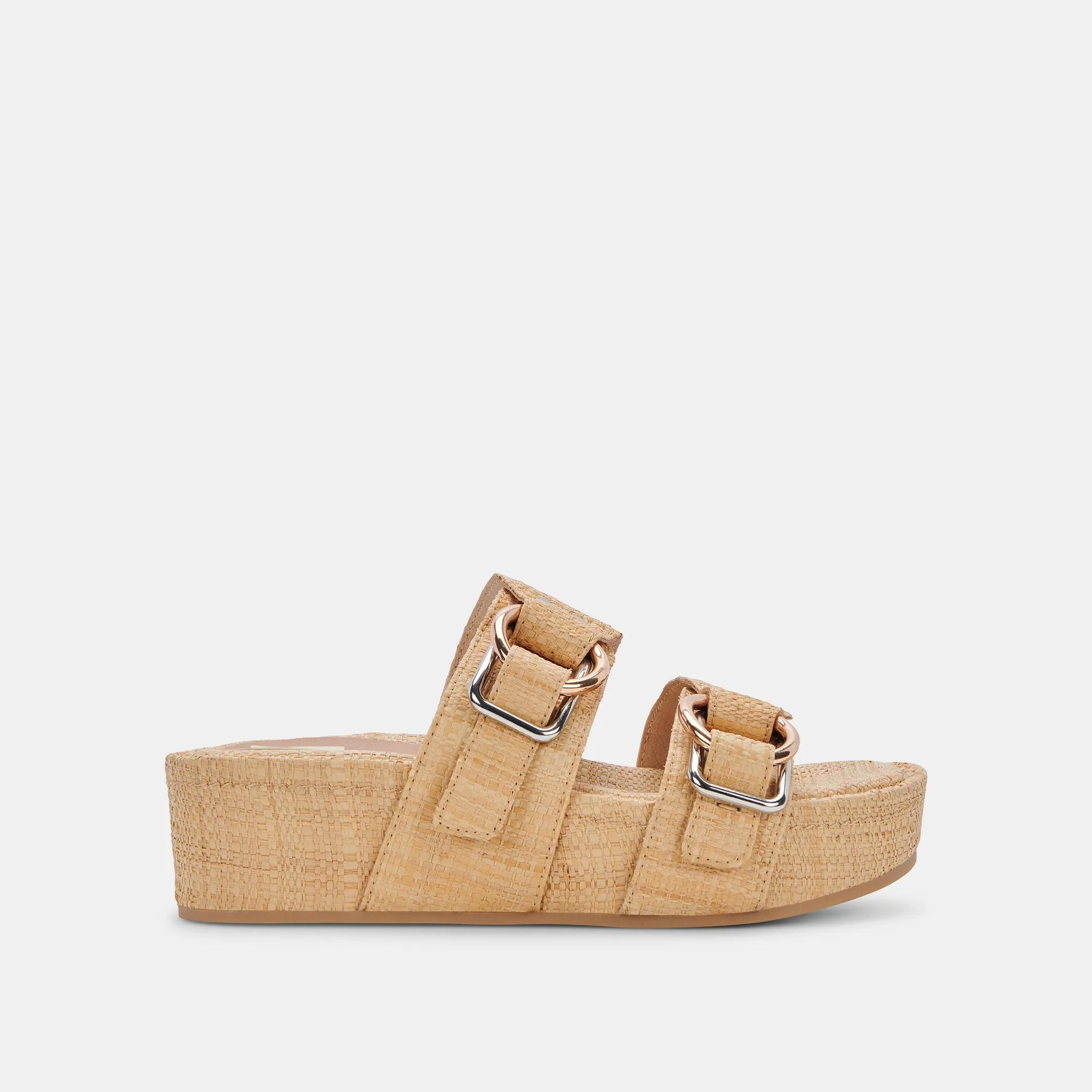 CICI SANDALS LT NATURAL RAFFIA - re:vita