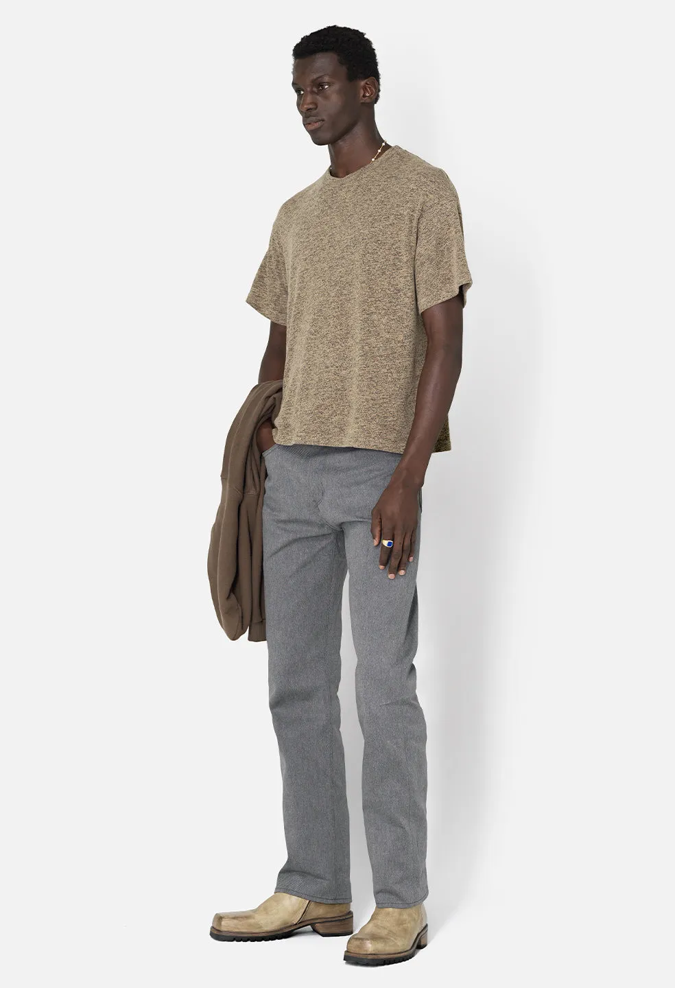 Co-Mix Cropped Tee / Desert Sand