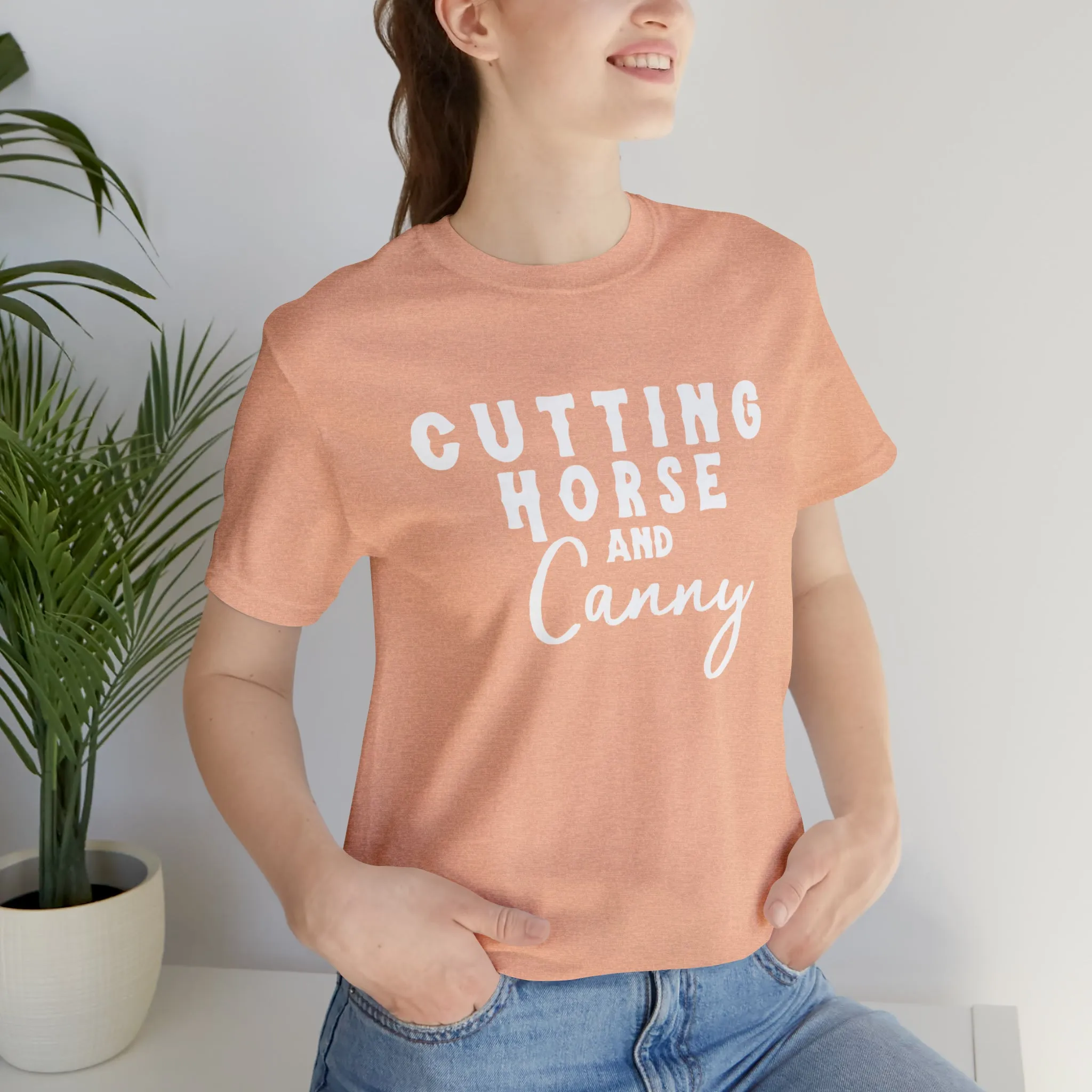 Cutting Horse & Canny Short Sleeve Tee