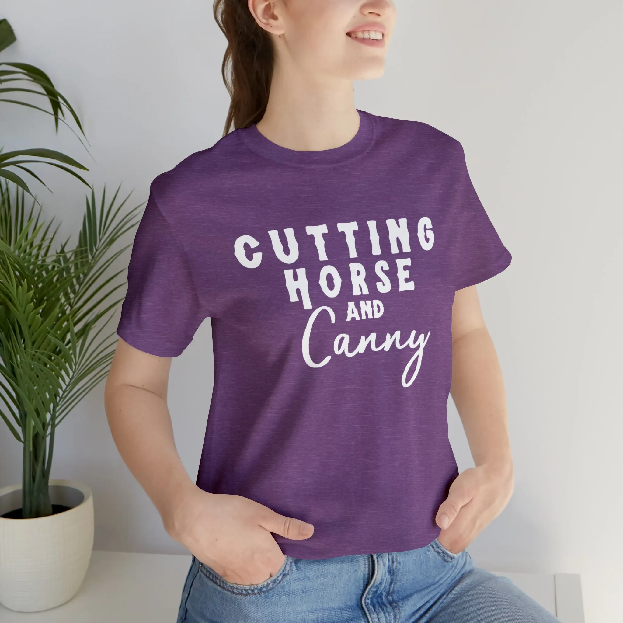 Cutting Horse & Canny Short Sleeve Tee