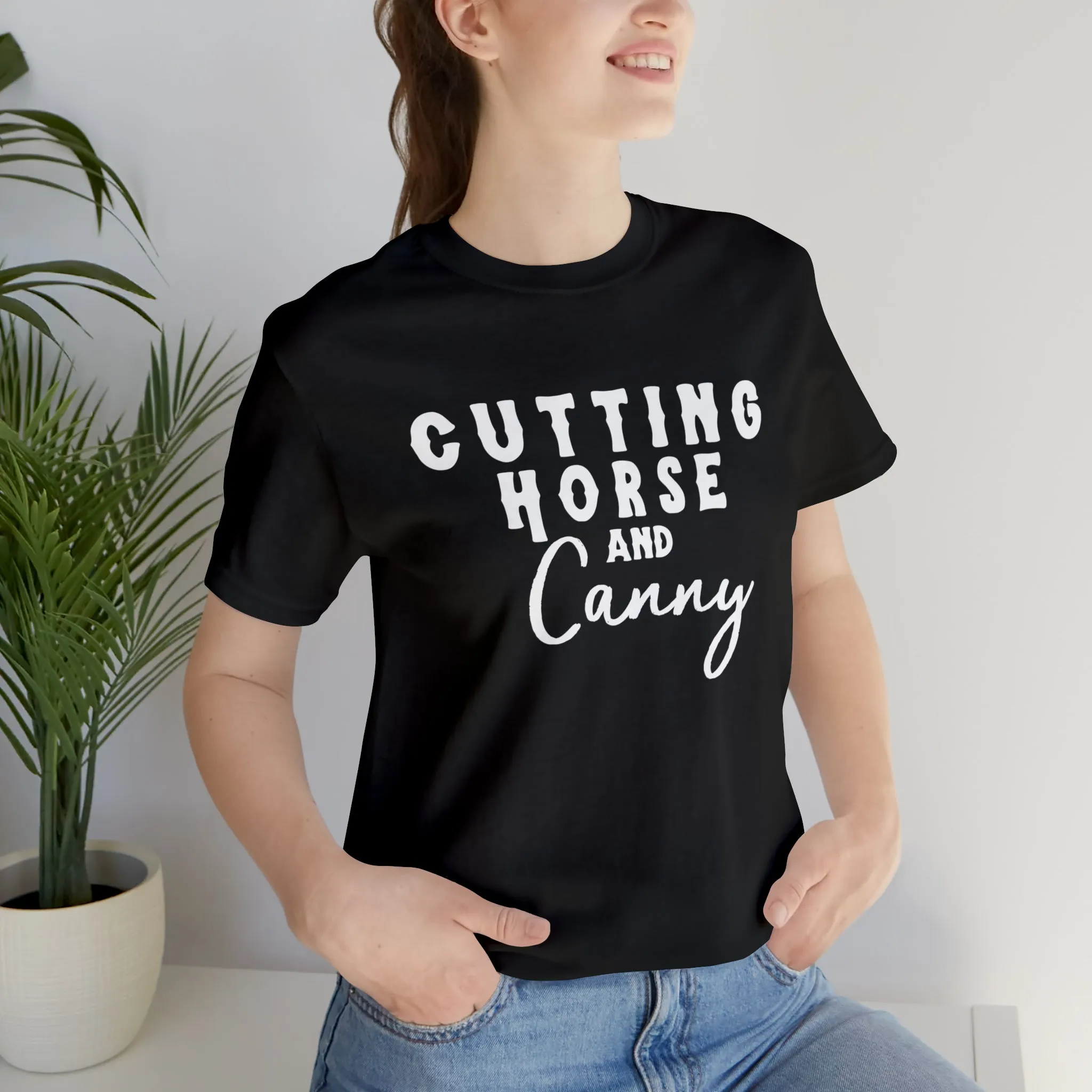 Cutting Horse & Canny Short Sleeve Tee