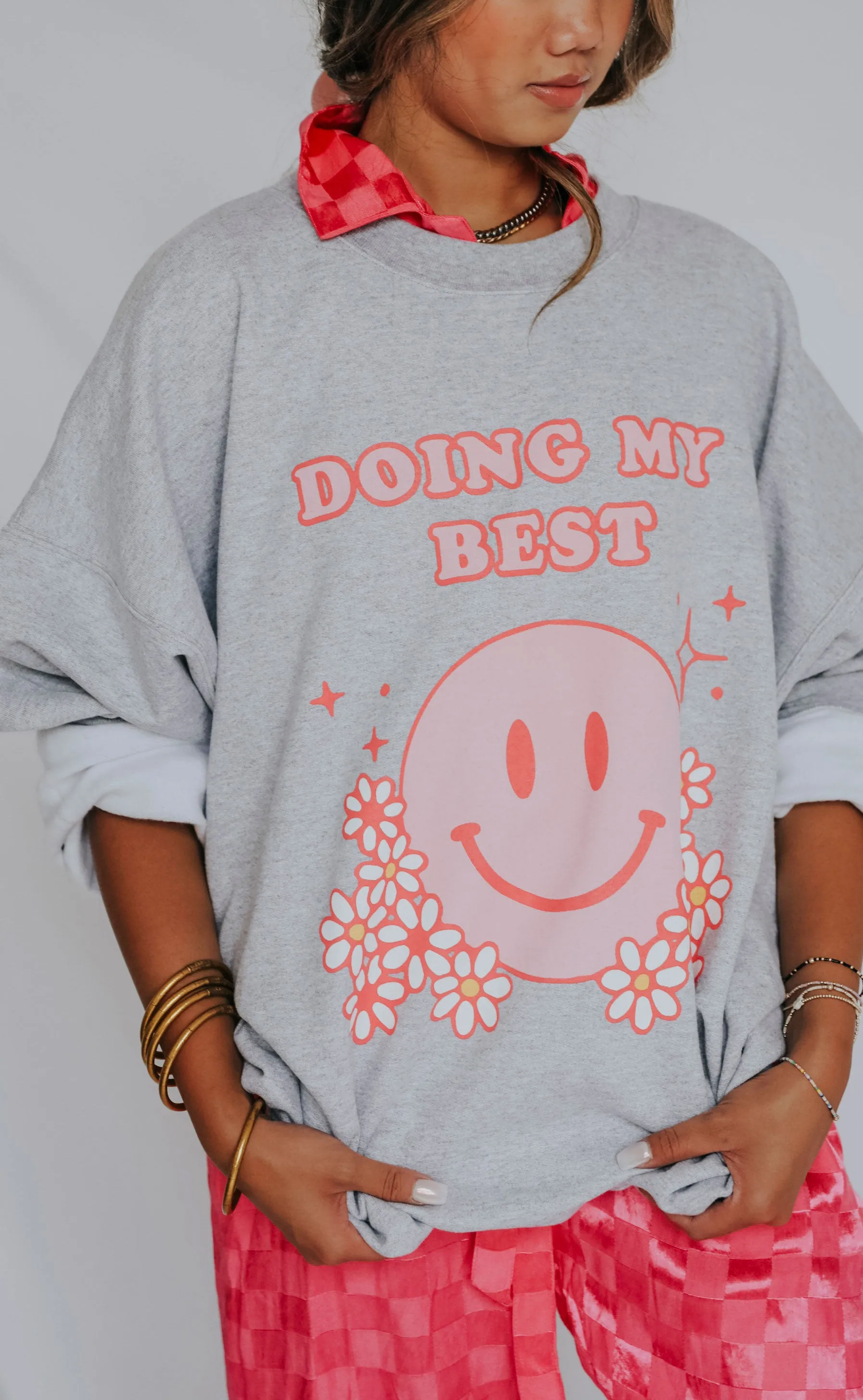 friday   saturday: doing my best sweatshirt