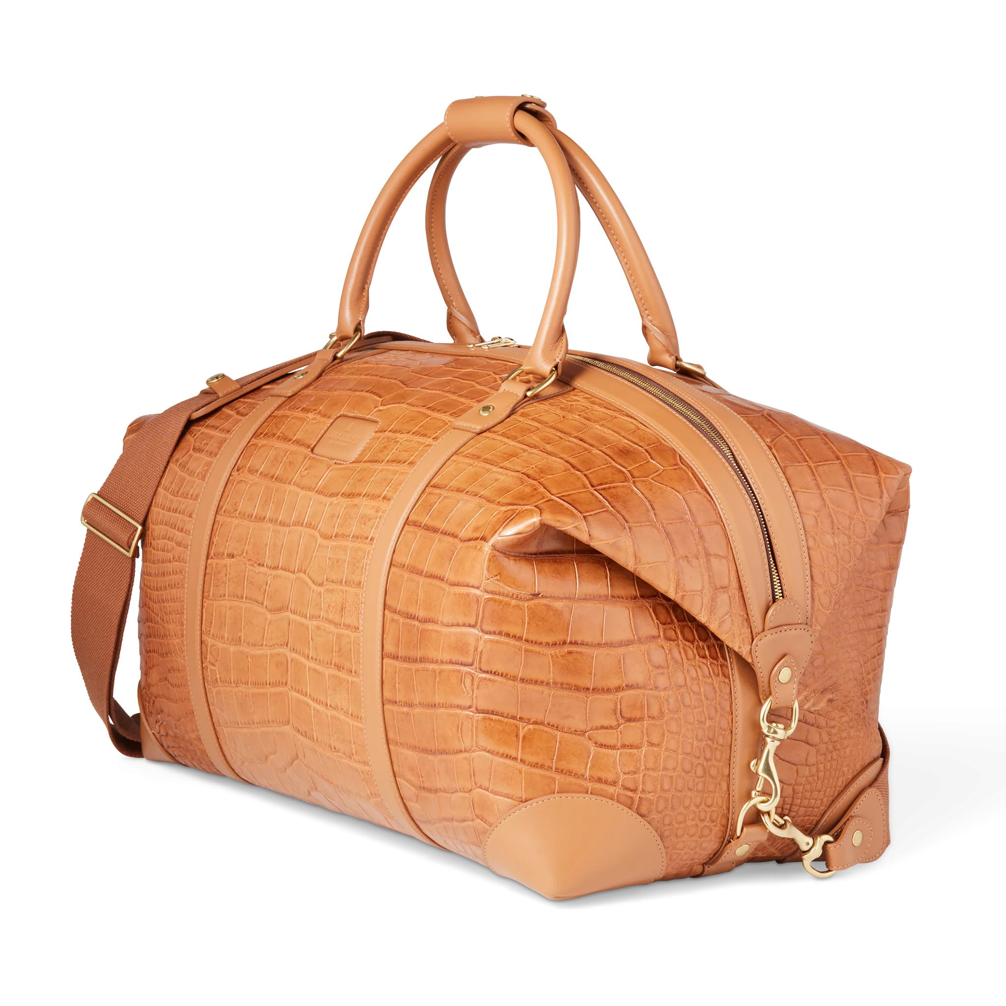 Giant Gator Duffle - Large :: Cognac/Kanga Tobac