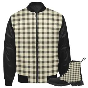 Gingham Jkt & Boots Set