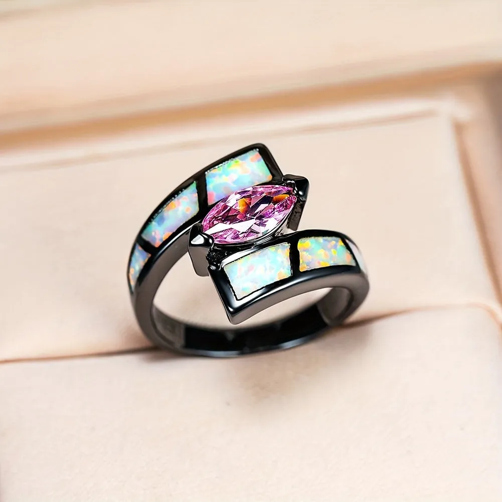 Gorgeous Oval Cut Zircon Statement Ring - Show Off Your Personality!