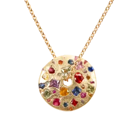 Harlequin Spinner Necklace - 11448