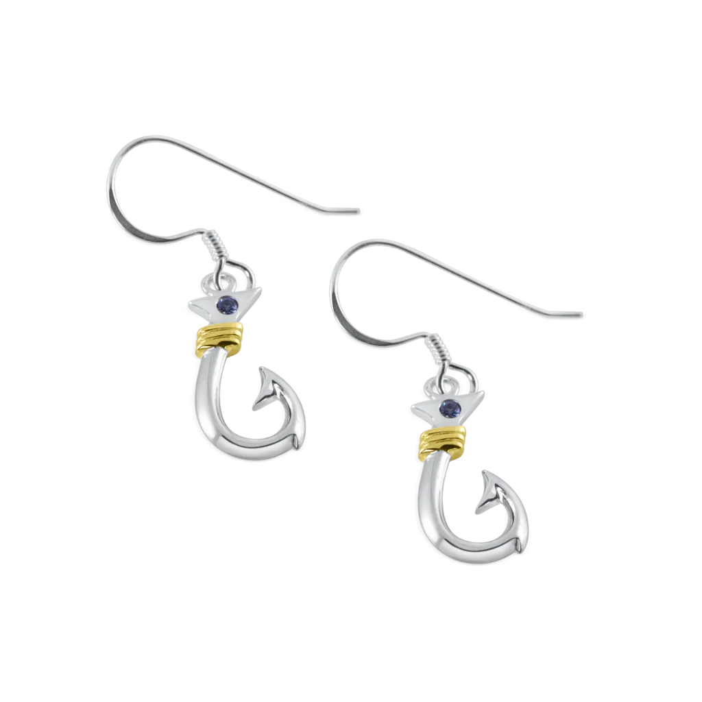 Hook Dangle Earrings (Medium Size)