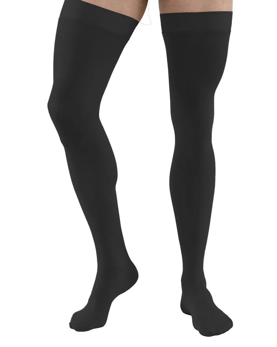 Juzo Basic 4412AG Thigh Highs w/ Silicone Border 30-40 mmHg