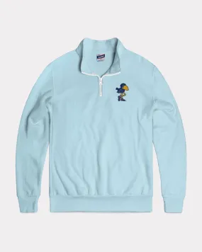 KU Leggy Jay Quarter Zip Pullover