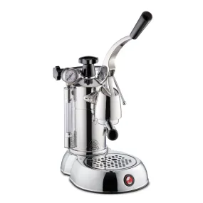 La Pavoni "Stradivari" 16 Cup Professional - Chrome & Black #PSC-16 / Back Order E.T.A  5/24/2024