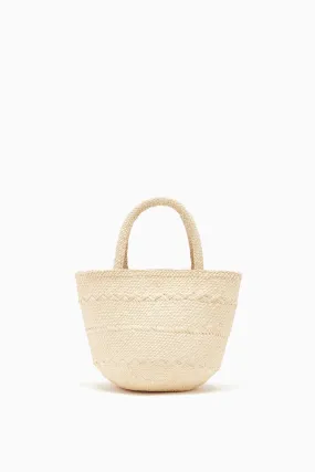 Marta Small Basket Tote - Natural