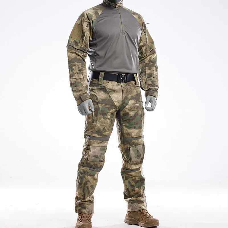 Men Frogman Combat Training Suits Tactical Pants and Shirts