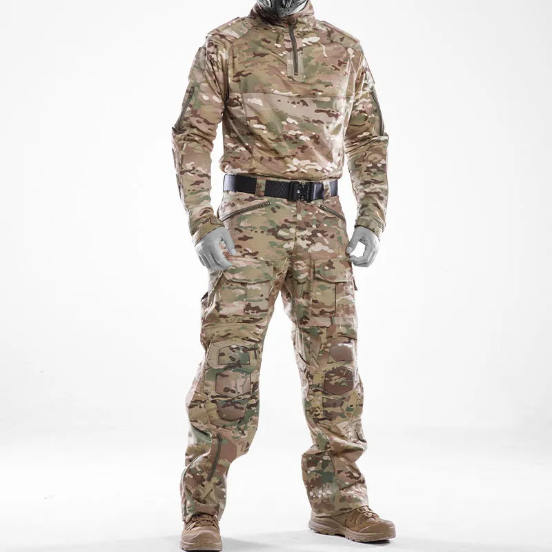 Men Frogman Combat Training Suits Tactical Pants and Shirts