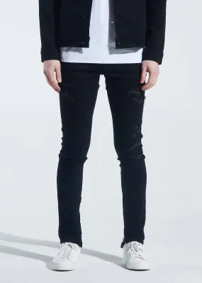 Men's Pacific Distressed Jean In Black