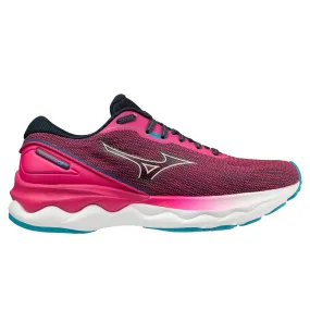 Mizuno Wave Skyrise 3 Womens | Ppeacock/wht/algiersblue