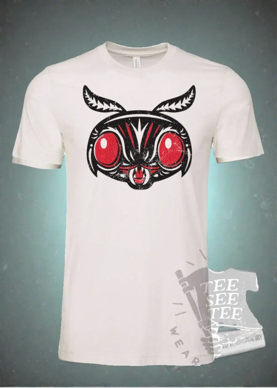 Mothman Retro Mask Unisex T-shirt | Tee See Tee Exclusive