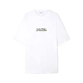 Off-White Ironic Quote S/S Tee White