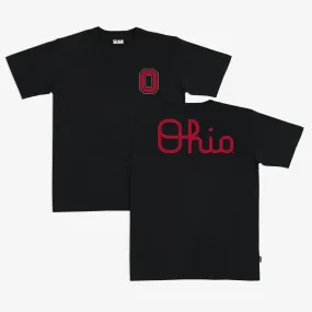 Ohio State Script Heavy Tee