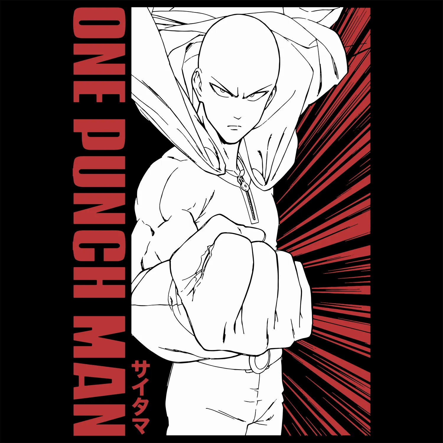 One Punch Man - Saitama Stance Tee