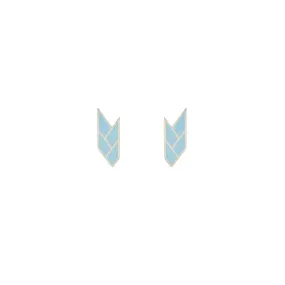 OSIRIS STUDS SKY — Sterling Silver