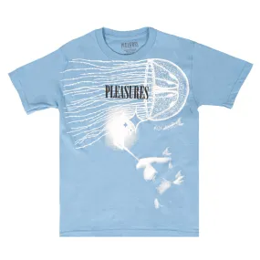 Pleasures Glow Tee - Carolina Blue