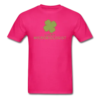 "Lucky Microbiologist" - Men's T-Shirt