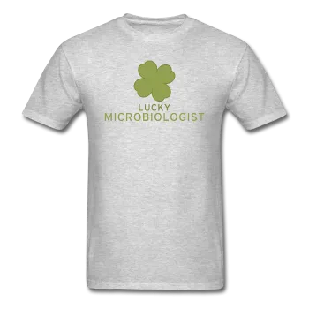 "Lucky Microbiologist" - Men's T-Shirt