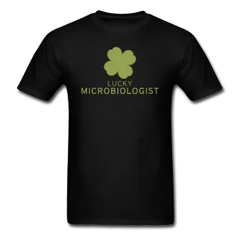 "Lucky Microbiologist" - Men's T-Shirt