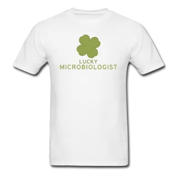 "Lucky Microbiologist" - Men's T-Shirt