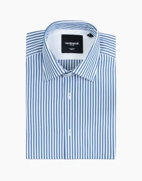 Rembrandt - London Shirt - Denim Blue Stripe