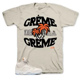 Retro 5 Craft Shirt - Creme - Sand