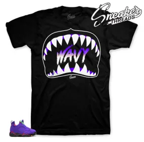 Retro 7 Low Concord Wavy Shirt