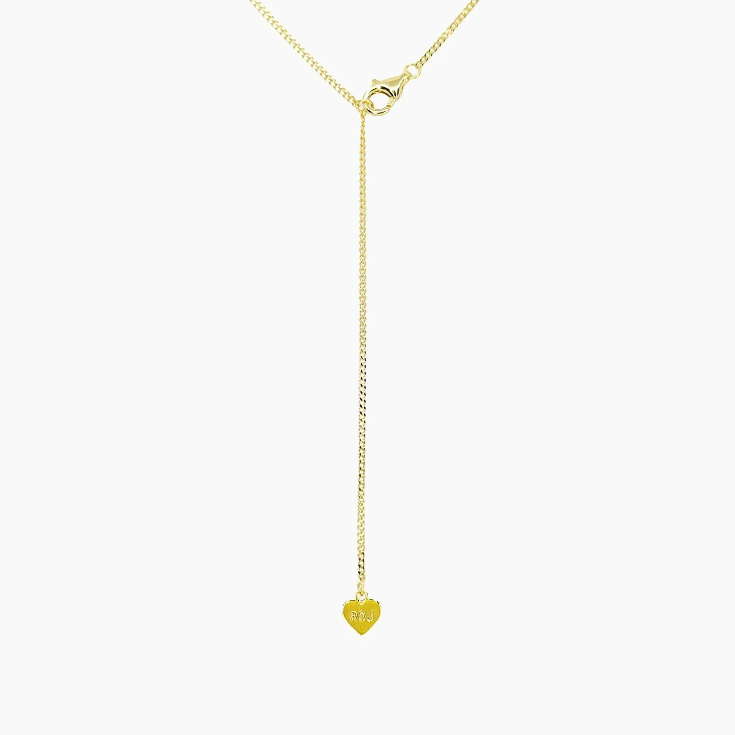 Roma Oval Locket Necklace (Gold)