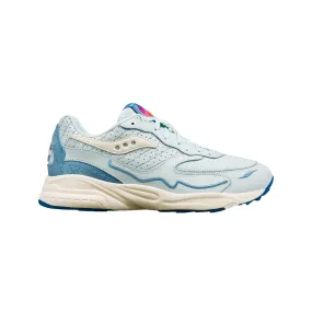 SAUCONY U 3D GRID HURRICANE - LIGHT BLUE