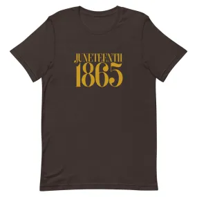 Short-Sleeve Unisex T-Shirt - Juneteenth 1865 Pattern