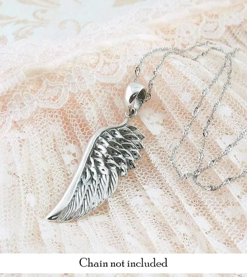 Splendid Angel Wing Pendant