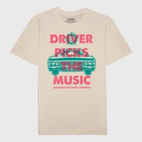 Supernatural - Driver Picks the Music Tee