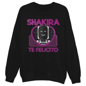 Te Felicito Crewneck Sweatshirt - Black